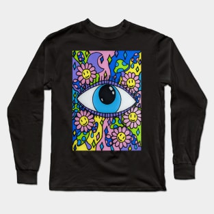 Trippy eye Long Sleeve T-Shirt